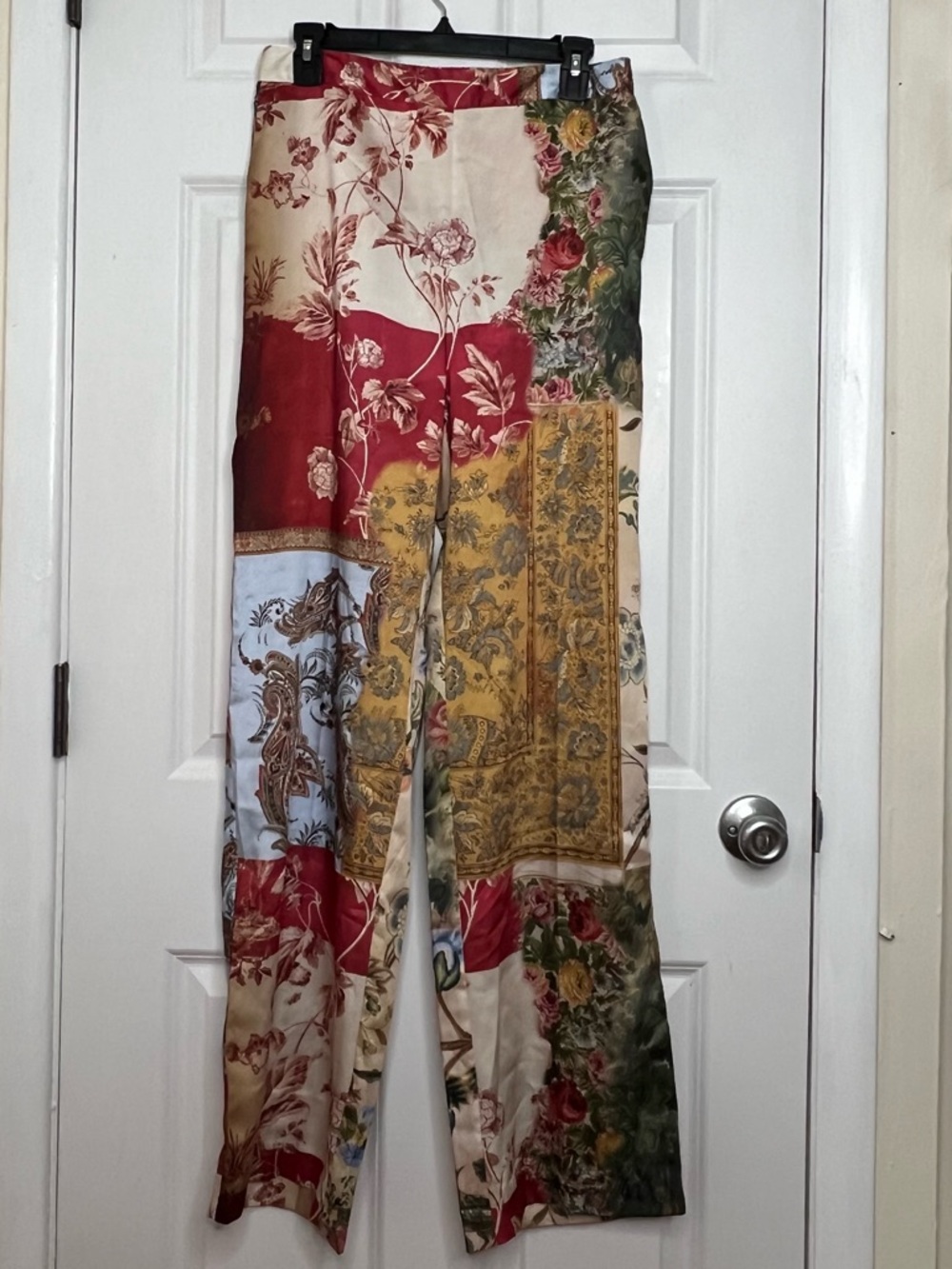 Zara Floral Patchwork Pants